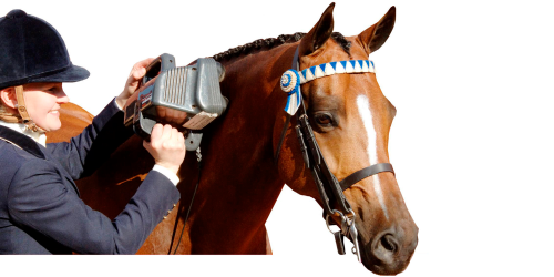 Whether you ride a show horse, a jumping horse or if you train racehorses, the Equine Pro is the only massager capable of improving your horse’s overall performance.
